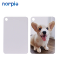 Wholesale Dog Tag Sublimation Aluminum Blank Dog ID Blank Pet Cat Tags