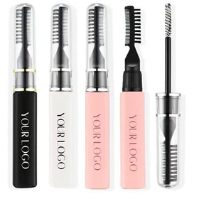 Wholesale No Loog Vegan Long Lasting Waterproof Clear Eyebrow Sculpt Gel Mineral Double Headed Eyebrow Brush Customizable ODM