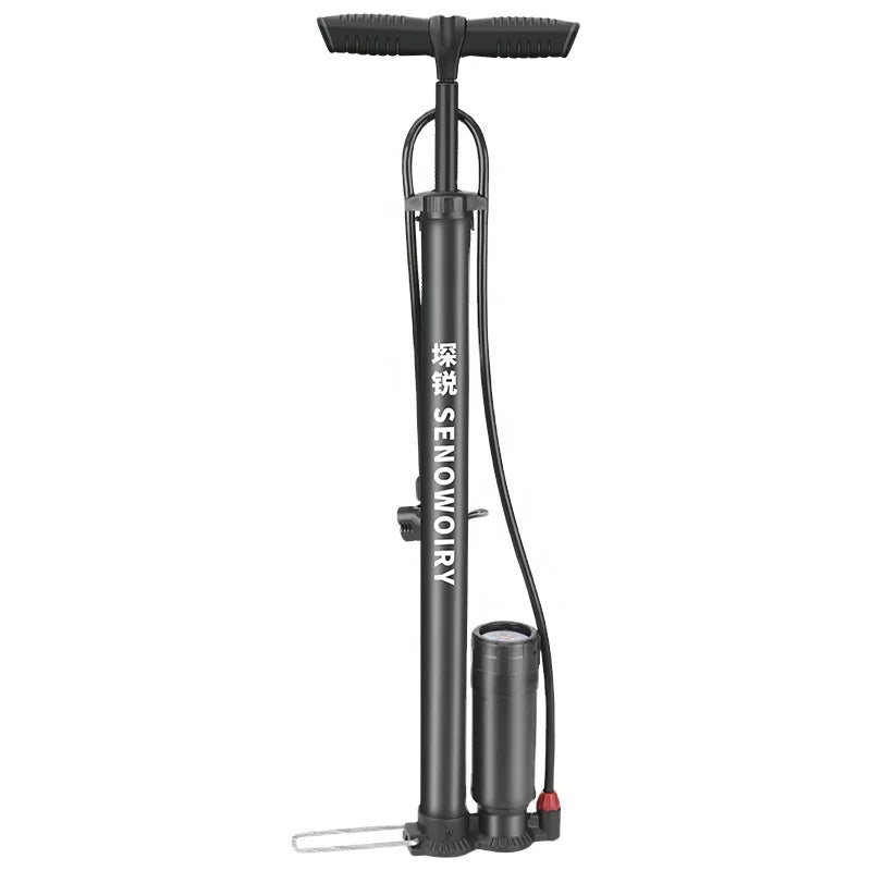 Portable Bike Repair Tool Kit with Rear Position Mini Bicycle Pump and Adjustable Steel Gauge Tire Repair Kit