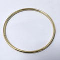 Fashion Round Metal O-Ring Handle with Customized Color and Environmental Electroplating for Handbag Accessories
