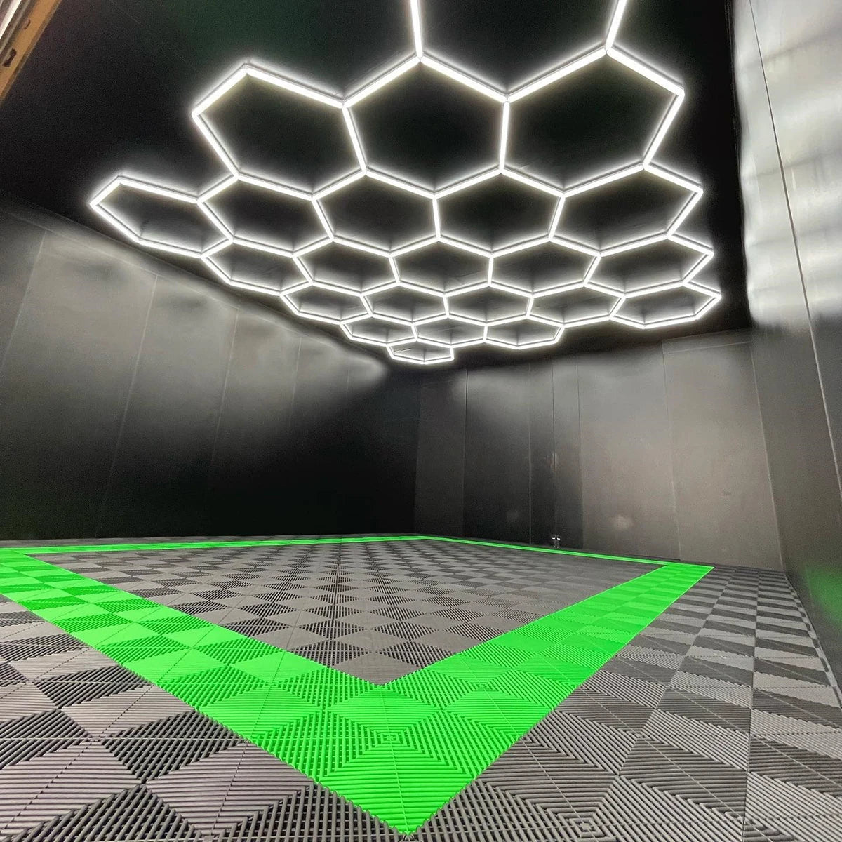 Diy Plug-in Hexagonal Led Ceiling Lights for Garage Light