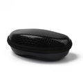 Lmamba Handmade Leather Sunglasses Case Box EVA Custom Logo Zipper Glasses Packaging Case Promotion