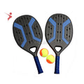 2023 Good Beach Tennis Racket Environmentally Friendly and Durable Beach Paddle Ball Set  with 2 Racket  2 Beach Tennis Ball Set
