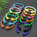 SC Hot Sale Simple Stainless Steel Bracelet Creative Adjustable Open Bracelet Fashion Colored Twist Rope Bracelet to My Dauther
