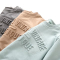 Men's Pullovers Sweatshirt Hoodies Custom Logo Oversized Blank Plain 100% Cotton Knitted Fabric Unisex Crew Neck Hoodies