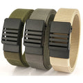 Turun Heavy Duty Quick Release Tactical Belt Outdoor Nylon Sport Canvas Casual Metal Buckle Belts Quick Release Belt