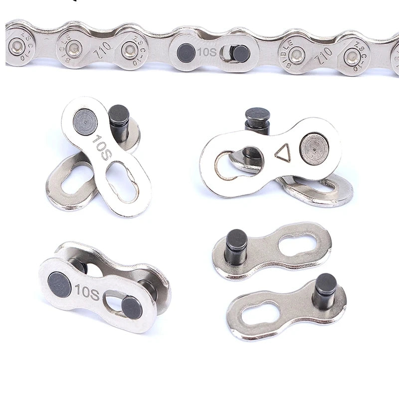 Quick Master Magic Buttons for Cycling Speed 6/7/8/9/10/11/12 S Bicycle Chain Link Connector Joints for Mountain Bikes