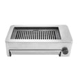 Korean Desktop Electric BBQ Grill 2400W 45cm Embedded Rectangle Design for Restaurant Use