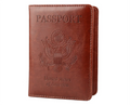 Leather Passport Holder Cover Case Personalized Travel Wallet MegaBDM