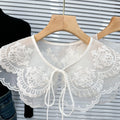 New Arrivals Embroidered Lace Collar Shirt Clothing Accessory White Lace False Collar for Kids Children Dress