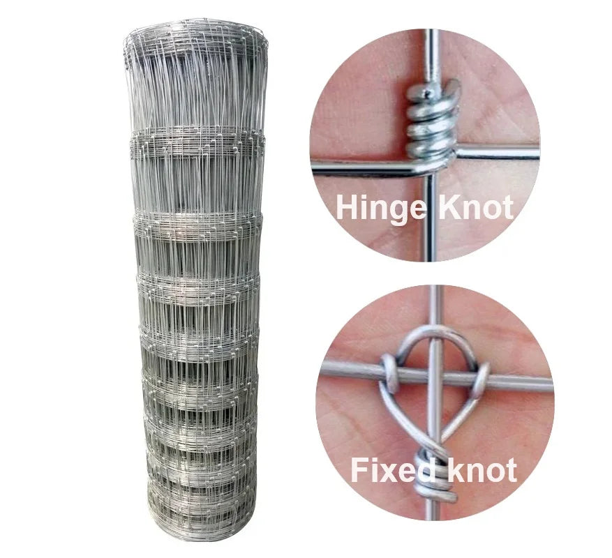 Hot Sale Livestock Sheep Wire Mesh Fence Customizable Woven Technique for Farm Use Bending & Cutting Services Offered-from Lowes