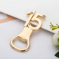 Wedding Souvenir for Guests Golden Beer Bottle Openers for Wedding Anniversary Birthday Shower Bridal Shower Party Gift