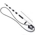 High Pressure Washer 18ft Telescoping Pole Extension Wand Detachable for Cleaning Exterior Walls Eaves and Roofs