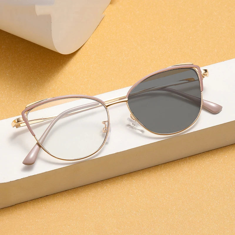 Hot Sale Classic Metal Optical Frames Blue Light Glasses Gold Metal Glasses Frame Eyewear Optical Glasses Frames for Women