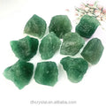 Natural Green Strawberry Quartz Raw Stone Rough Rocks Aromatherapy Diffuser Crystal Specimen Aquarium Decor DIY Craft Healing