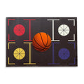 Non-Slip Baloncesto Entrenamiento Basketball Footstep Foot Work Training System Mat