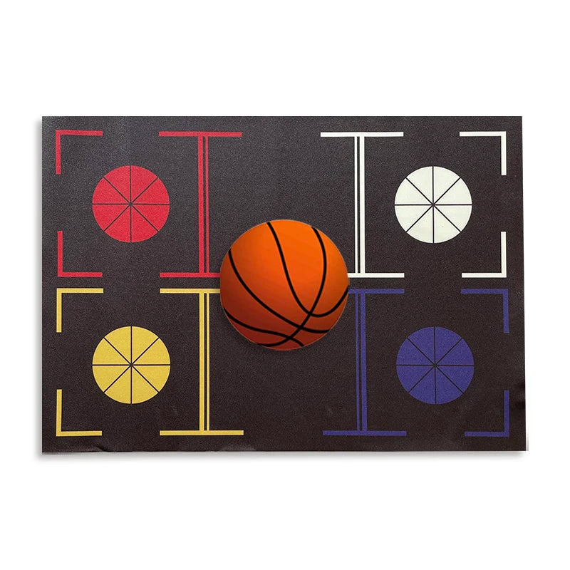 Non-Slip Baloncesto Entrenamiento Basketball Footstep Foot Work Training System Mat