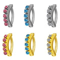 Gaby New  Arrive Faux Belly Ring All  Stainless  Steel Not Tarnish Clip on Belly Ring Non Piercing Jewelry Body Jewelry