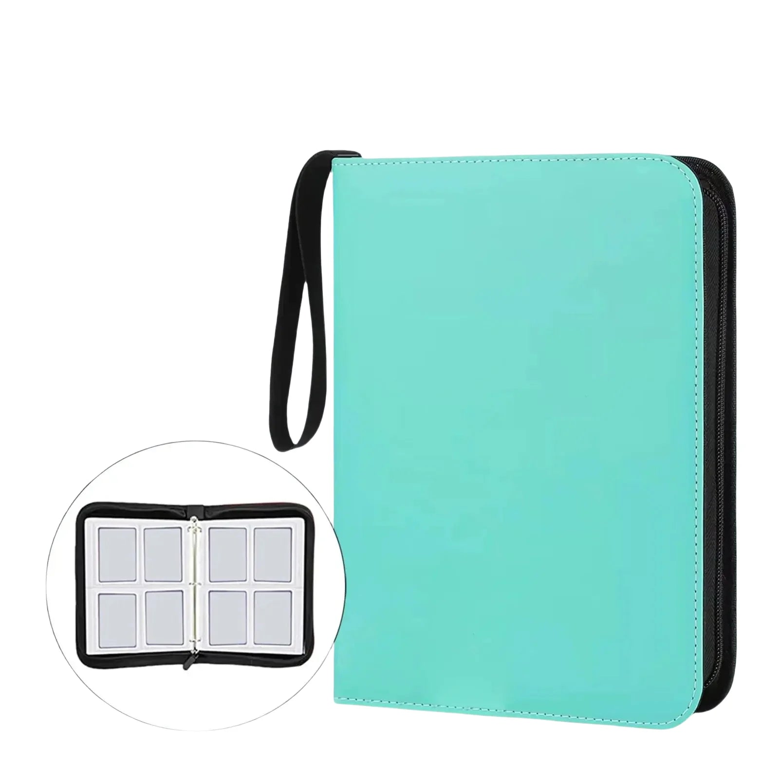 MIO Collection Binder Book for Trading Cards Sports Album Sleeves PU for Baseball Football Poke Mon TCG Card Folder Holder