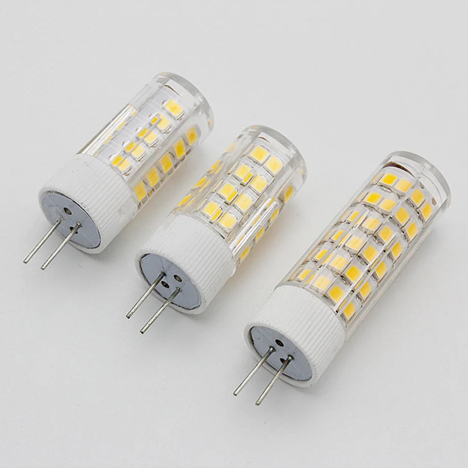Factory Direct G4 LED Bulbs 33/51/75 LEDs SMD2835 220V Energy Saving Ceramic PC Lamps for Indoor Home Lighting