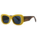 STORY KDD5602 Fashion Candy Color Sunglasses Big Round Frame Wide Arms Sun Glasses Women Oval Shades Glasses