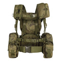 YAKEDA Preorder 1000D Army Green Camouflage Harness Vest Tactical Chest Rig