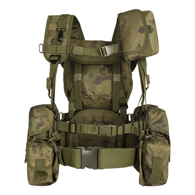 YAKEDA Preorder 1000D Army Green Camouflage Harness Vest Tactical Chest Rig
