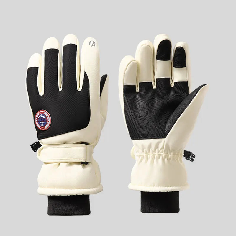 Cheap Waterproof Thick Unisex Cycling Motorcycle Driving Warm Ski Gloves for Winter