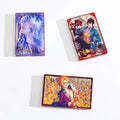 CNAWO Custom Clear Acrylic Brick Double Sided UV Printed Quicksand Liquid Anime Cartoon Style Plastic Holographic Wall Art
