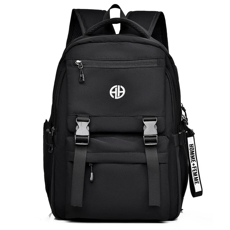Manufacturer Wholesale 17 Inch Reflective Camping Anti-theft Backpack Customized 600d with Waterproof Feature Zipper Closure