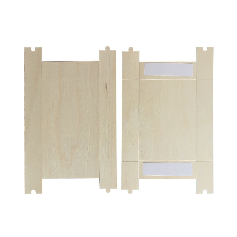 Wooden Self-assembly Fruit and Nut Serving Tray Catering Cake Biscuits Board With Plastic Lid