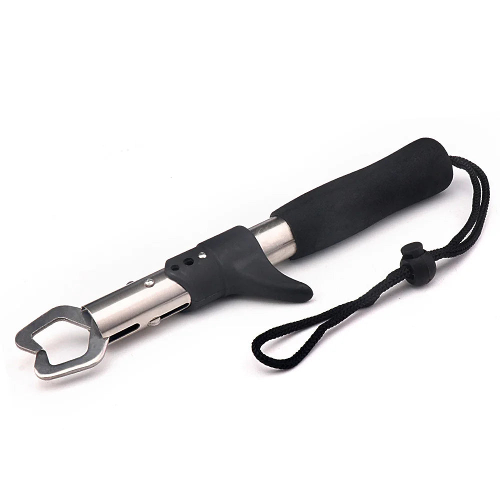 Wholesale Stainless Steel Fishing Tackle China Tools Fish Lip Gripper Upgraded Muti-function Fishing Gripper Clamps Clip