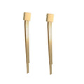 New Arrival Gold Plated Cz Zircon Earring Round Pendant Tassels Stud Earring