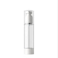 15ml 30ml 50ml 80ml 100ml Plastic Airless Lotion Pump Bottle with Vacuum Spray Hot Stamping Surface