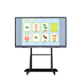 65 Inch Interactive Whiteboard Educational Software Electronic Smart Board Display Screen with Mobile Stand