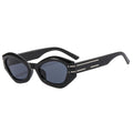 Superhot Eyewear 21611  Fashion 2023 Retro Irregular Cat Eye Women Oval Sunglasses