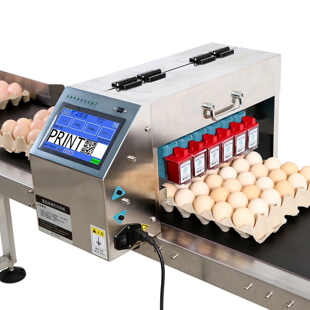Cheap Egg Code Inkjet Printer Printing Machine for Egg