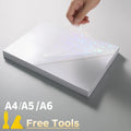 New A4 PVC Cold Lamination Film Vinyl Sticker Sheet Holographic Photo Self Adhesive Waterproof Matte Lamination Film
