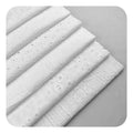 Wholesale 100% Cotton Embroidered Lace Fabric with Floral & Flower Embroidery Woven for Women's Wedding Dresses & Accessories