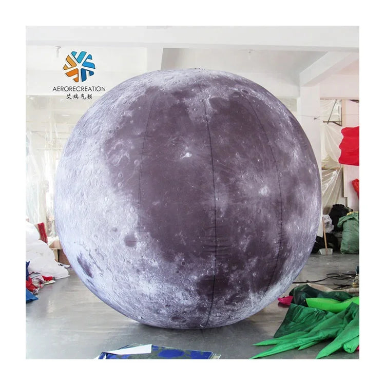 Factory Price Earth Mars Saturn Solar System Nine Planet Balloon Giant Helium Levitation Inflatable Planet
