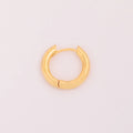 Small Fresh Luxury Women's Earrings Designer Vintage Style Earrings 18K Gold Plated Brass Simple Earrings