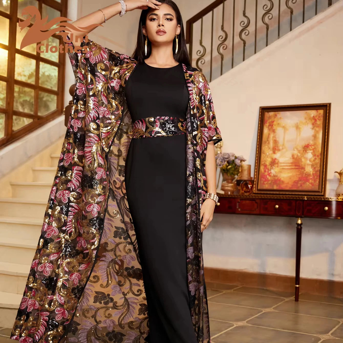 Design Abaya Dubai Muslim Islamic Arab Muslim Dress