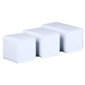 Star Packaging Silver Inside Durable White Color Tin Chocolate Tea Can Blank Tin Box Plain Small Package Metal Tin Boxes