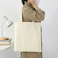 Eco-Friendly Organic Calico Canvas Tote Bag Cheap Custom Logo Printed Reusable Grocery Cotton Shopping Bags Rope Zipper Gifts
