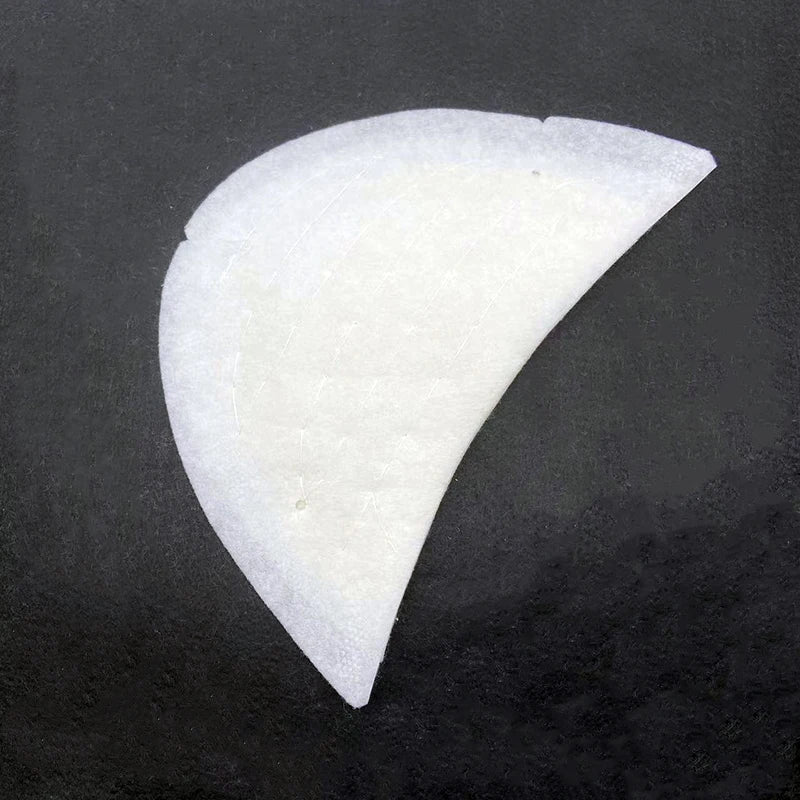 Needle-cotton Shoulder Pads for Coat White Anti-Slip & Eco-Friendly Unisex-XT-82483 Size 24*13.5*0.8CM