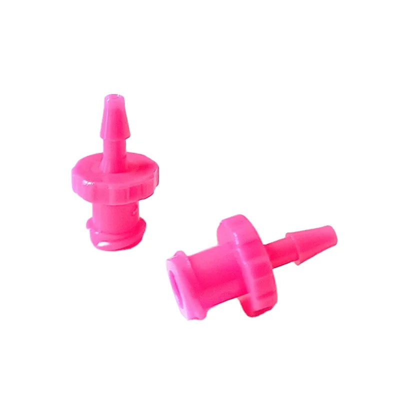 Customize Pink Green White Color PC Plastic Barbed Tube Fitting Male Female Luer Lock to 3/32 Inch 2.4mm Barb Connector