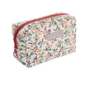 Fashion Towel Embroidered Nylon Letters Makeup Bag Ladies Casual Waterproof Custom Printed Pouch 100% Coated Cosmetics Bags