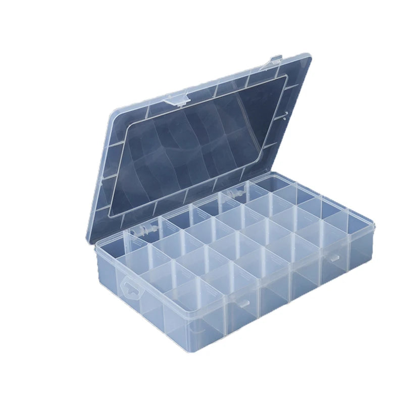 Transparent PP Plastic Universal Packaging Case Adjustable Partition Jewelry Compartments OEM/ODM Customized Logo RoHS Certified