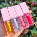 Factory Manufacturer Vegan Lip Plumper Gloss Shimmer 13 Flavouring Oil Fruit Lip Plumping Women Lip Care
