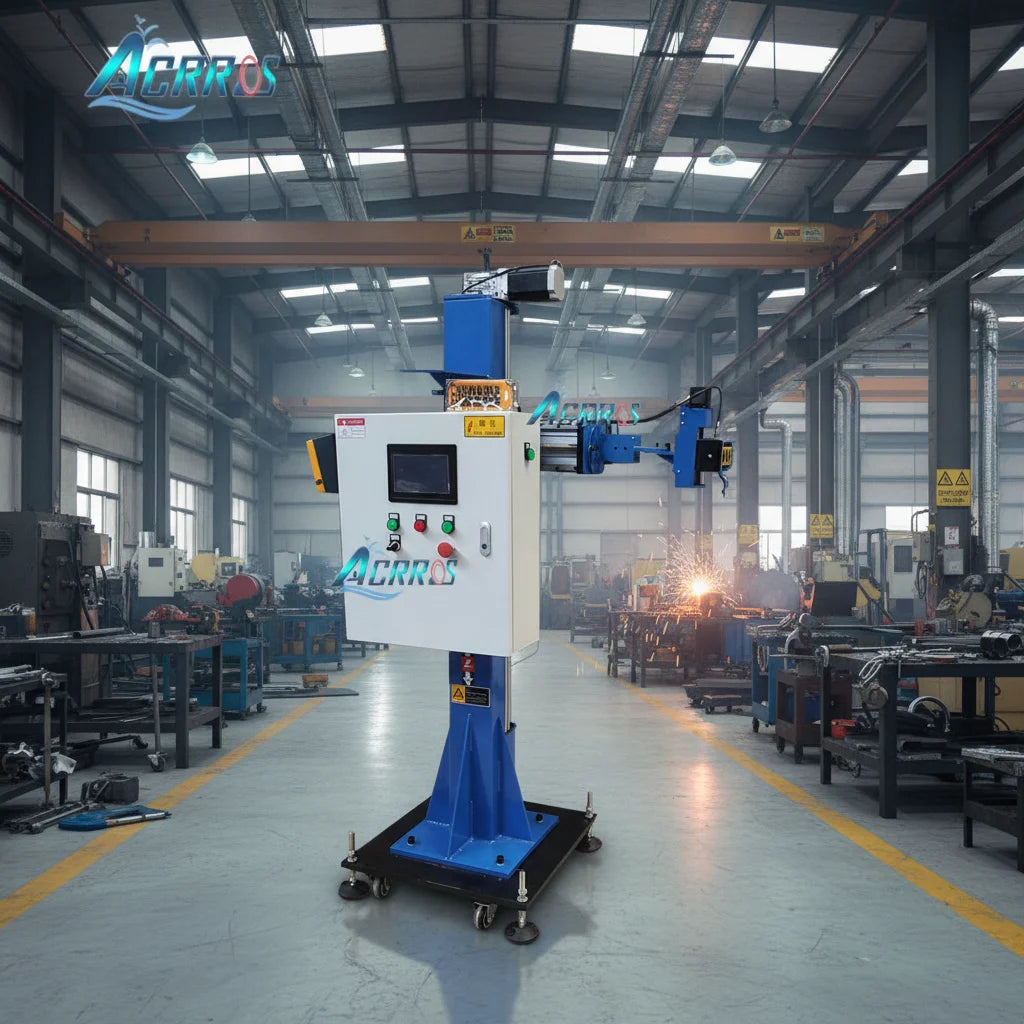 Small Light 1500x1500Mm Tig Mig Welding Manipulator With Remote 220V 110V Voltage